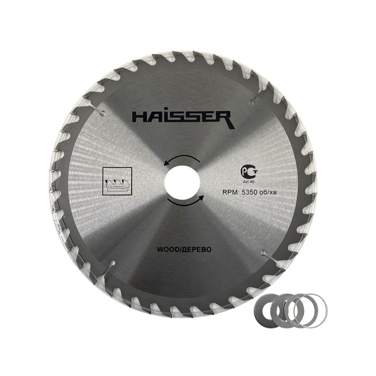 Haisser Диск пильний по дереву 190х30 24 зуб