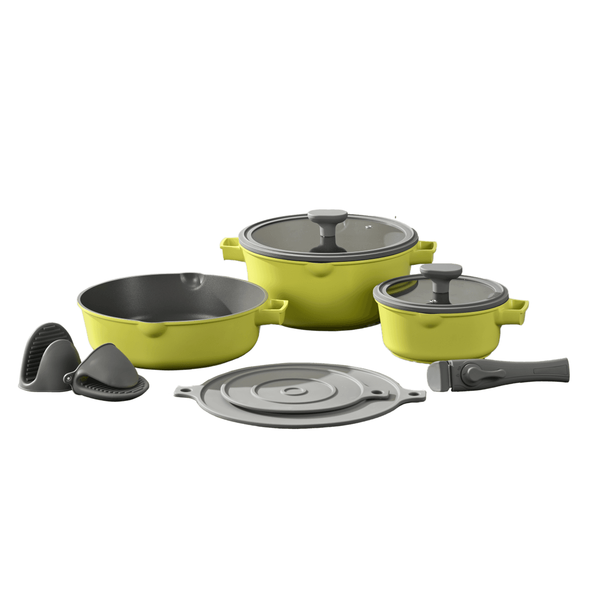Набір посуду PR-2502 Sunny Chef, 10 предметів, Pepper