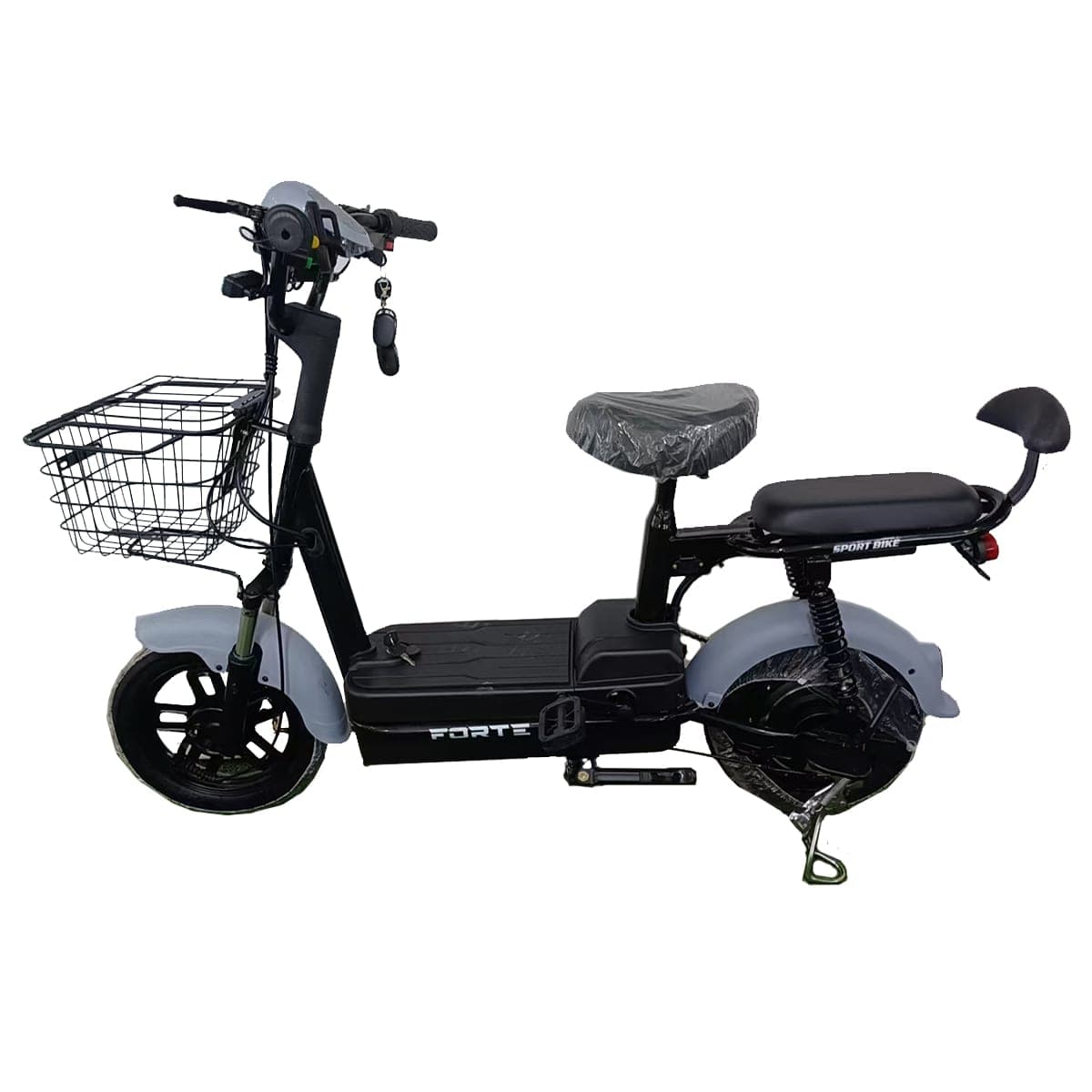 Велоскутер акумуляторний FORTE LUCKY-WS350 Сірий