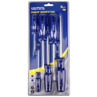 Набір викруток 49062 Світязь 6 шт