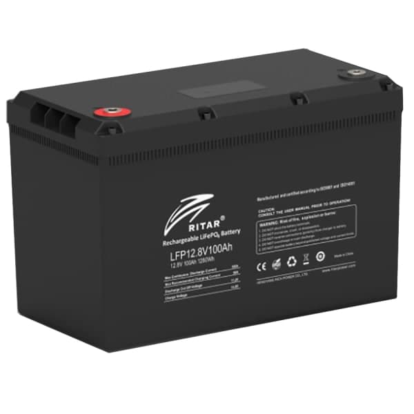 Акумулятор LFP12.8V100AH G3 RITAR - зображення 1