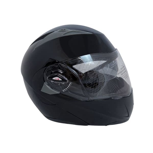 Мотошолом FORTE BLD-158 чорний S - зображення 1