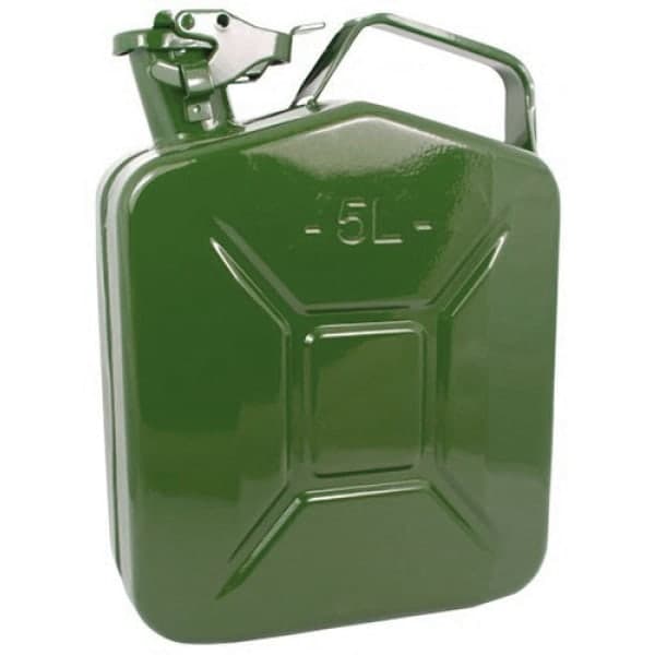 Каністра металева вертикальна Сталь 5 л (79005) - зображення 1