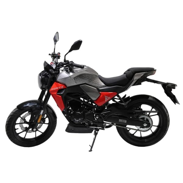 Мотоцикл Forte FT250-CKP сіро-червоний - зображення 1
