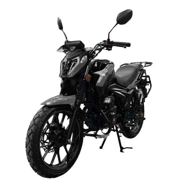 Мотоцикл BS-200 Forte Чорно-сірий - зображення 1