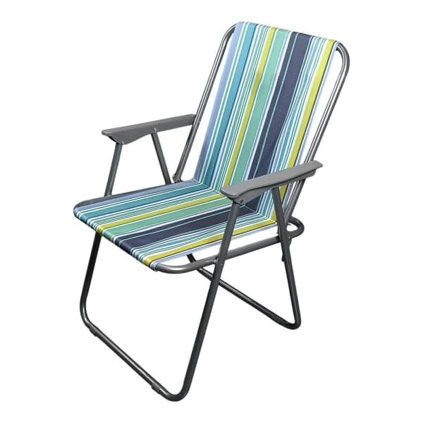 Стілець пляжний з підлокітниками 53х46х76 см ПВХ BC-76 X-Tream - зображення 1
