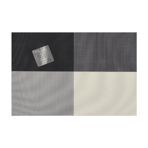 Килимок для сервірування VS-PM3045-1 Геометрія 45х30см, чорний Versailles (10шт.) - зображення 1