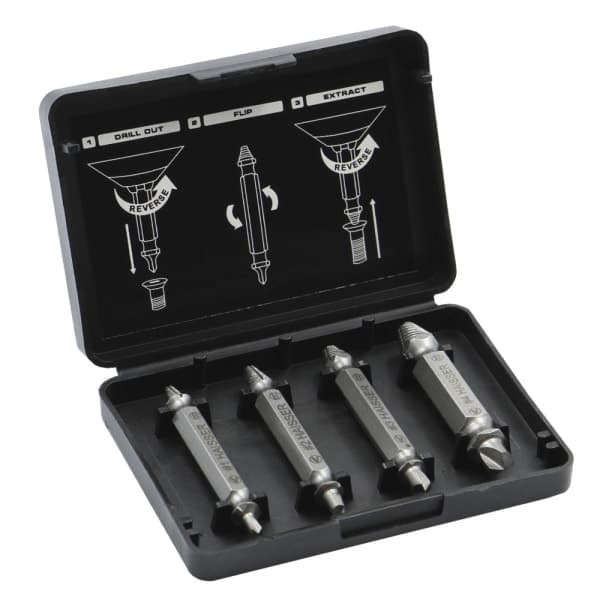 Набір екстракторів 4 шт. Haisser - зображення 1