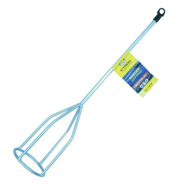 Міксер для гіпсу 80х400 мм (hex) Сталь 32105 - зображення 1