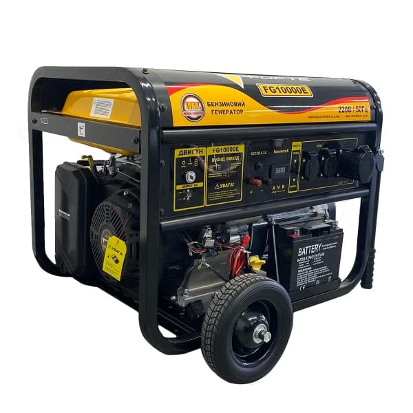 Генератор бензиновий 8.3 кВт Форте FG10000E - зображення 1