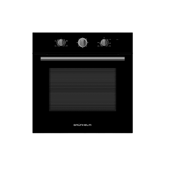 Духова шафа GMG 465 BG чорна мех.таймер Grunhelm - зображення 1