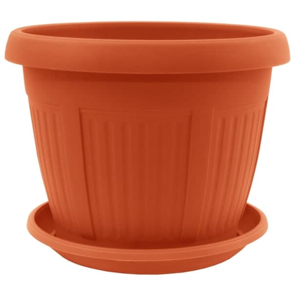 Алеана Вазон c підставкою Ніколь 28х21 см (теракотовий) - зображення 1