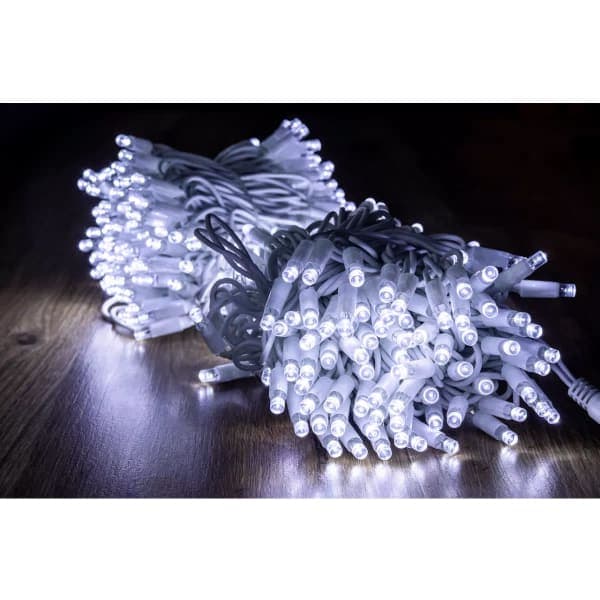 Електрогірлянда зовнішня біл.300 LED, 30 М, 220V BPNY - зображення 1