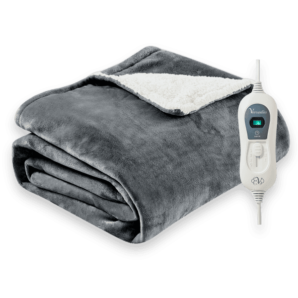 Електроплед VS-BE-1903Gr (160*120см) сірий Versailles - зображення 1