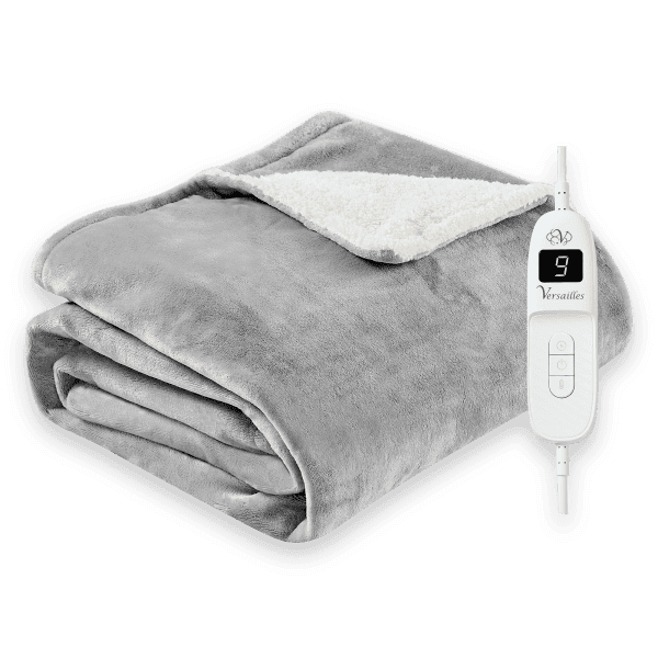 Електроплед максі VS-BE-1909Gr (160*120см) сірий Versailles - зображення 1