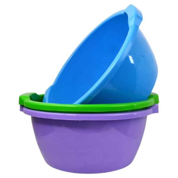 Таз пластиковий W-1065 Незабудка 15 л WERK - зображення 1