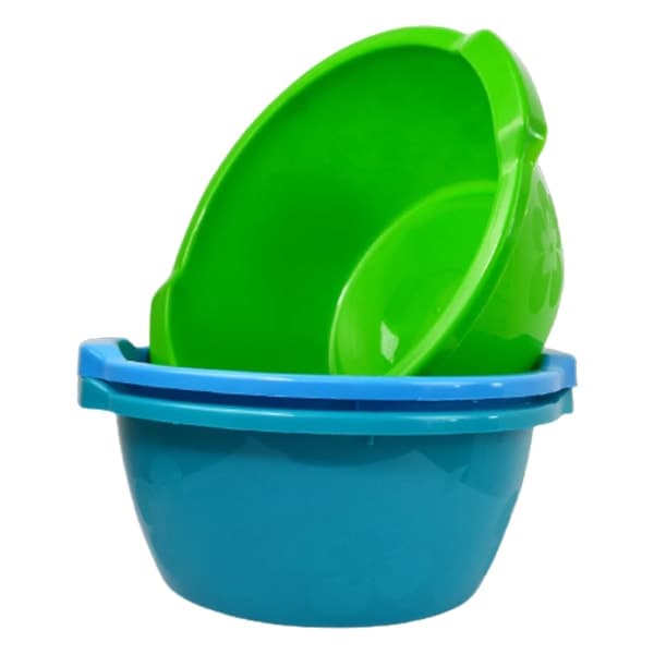 Таз пластиковий W-1052 Незабудка 9 л WERK - зображення 1