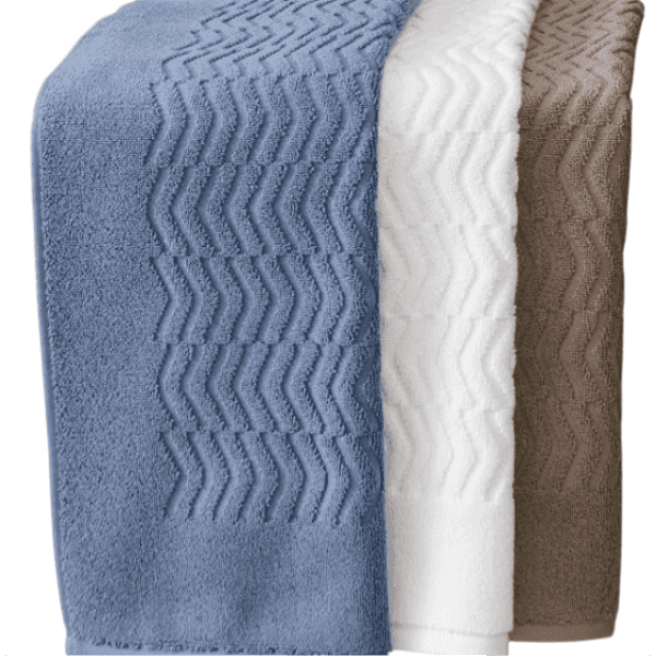 Килимок-рушник для ніг CAMOMILE синій 45х65см. OZDILEK - зображення 1