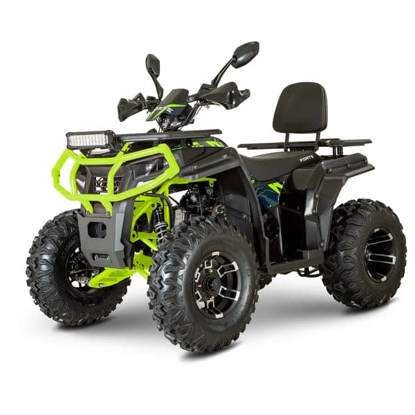 Квадроцикл FORTE AFC-200L PRO Чорно-зелений - зображення 1