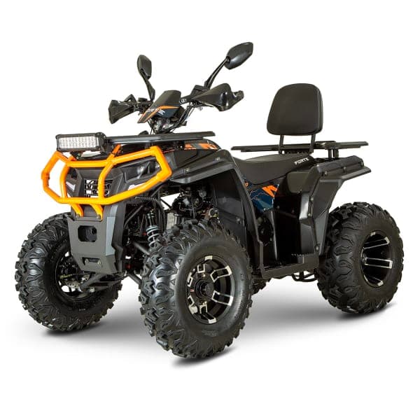 Квадроцикл FORTE AFC-200L PRO Чорно-помаранчевий - зображення 1
