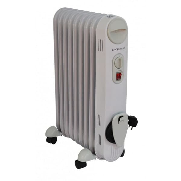 Масляний обігрівач Grunhelm GR-0920S SLIM - зображення 1