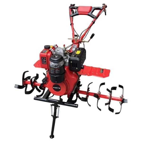 Мотоблок дизельний Forte 1350-3 NEW колеса 12 - зображення 1