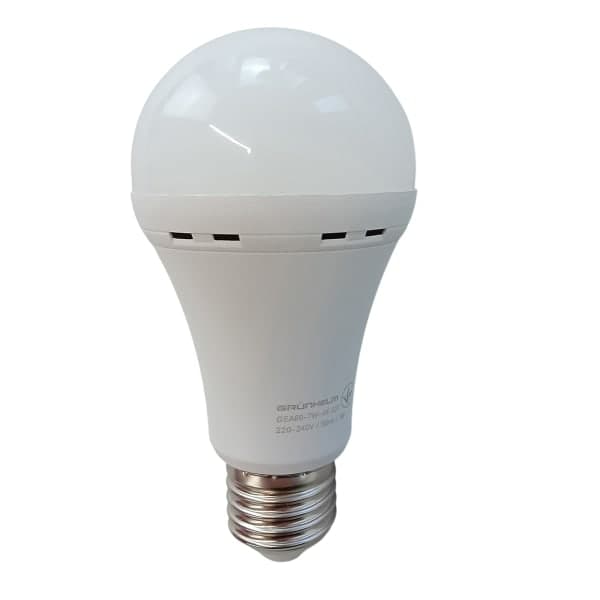 Лампа LED аварійна - GEA60-7W-4K-E27 Grunhelm - зображення 1