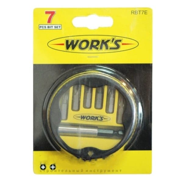 Works Набір біт 7 шт - зображення 1