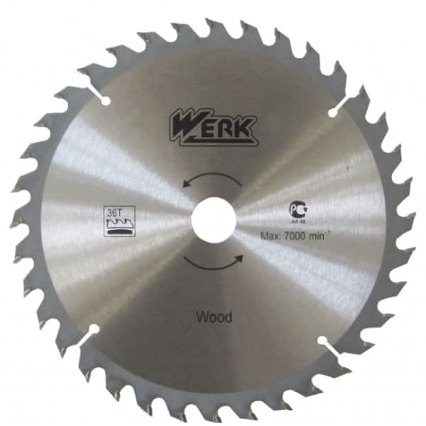 Werk 125х22.23 мм Диск пильний - зображення 1