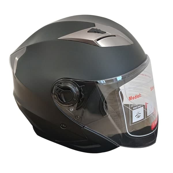 Мотошолом FORTE BLD-708 Чорний XL - зображення 1