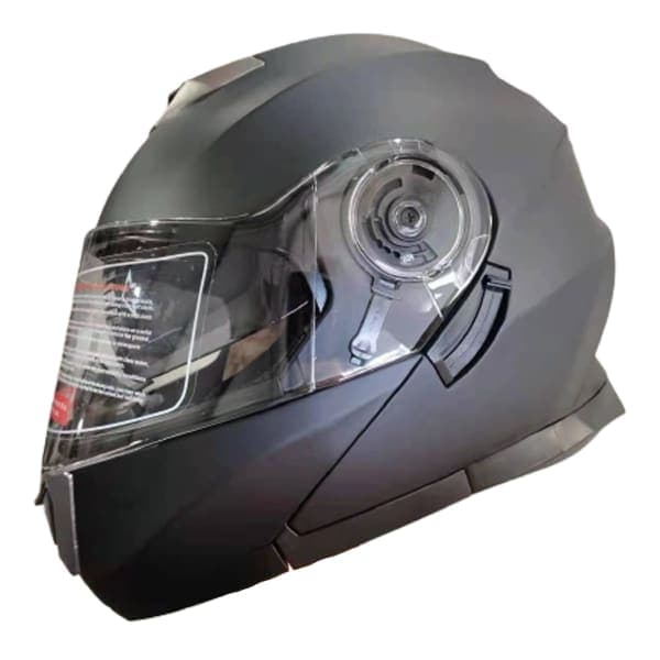 Мотошолом чорний FORTE BLD-160, розмір M - зображення 1