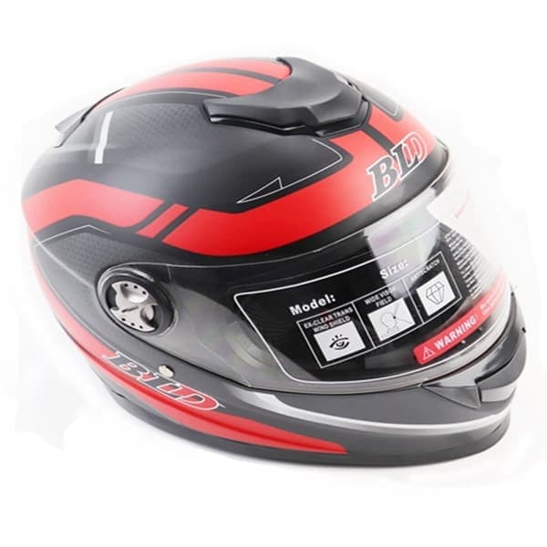 Мотошолом FORTE BLD-M65 Чорно-червоний XL - зображення 1