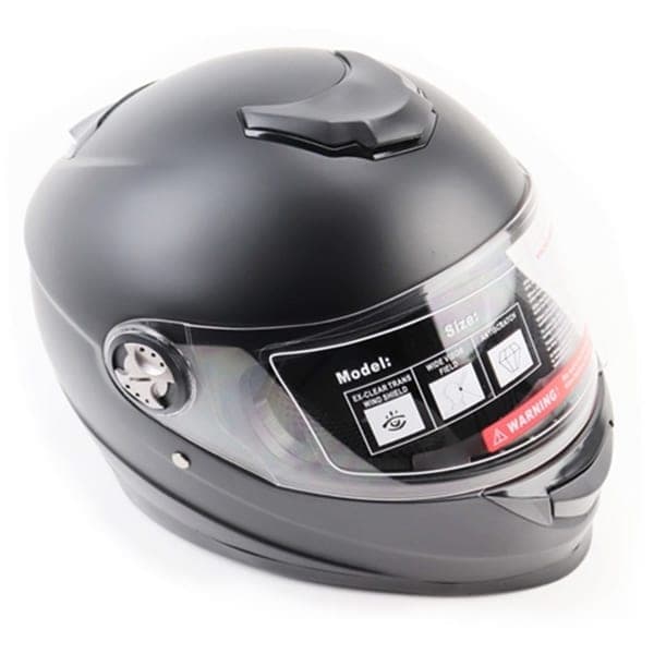 Мотошолом FORTE BLD-M65 Чорний XL - зображення 1