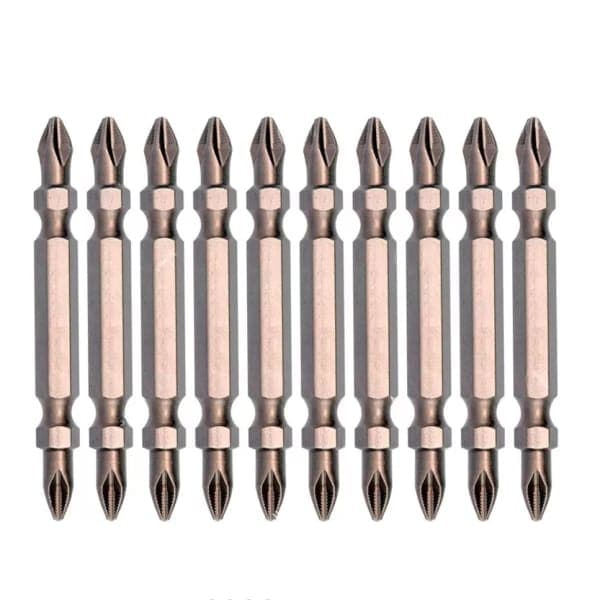 Набір біт двосторонніх Haisser PH2 / PH2 х45мм 10шт - зображення 1