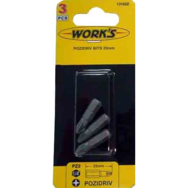 Works Набір біт 3 шт - зображення 1