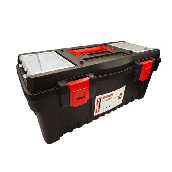 Набір ящиків для інструментів Dark 55+40N (360х193х186 + 548х273х260) Haisser 90141 - зображення 1