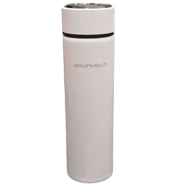 Термос з LED дисплеєм Grunhelm GTC455D 450 мл білий/чорний - зображення 1