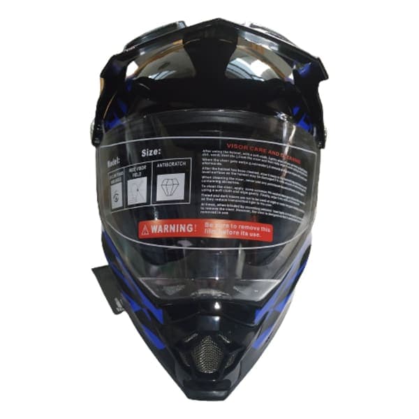 Мотошолом чорно-синій FORTE BLD-819-6 L - зображення 1