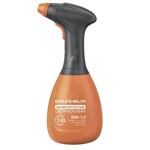 Обприскувач акумуляторний 1.2 л Grunhelm GHS -1.2 - зображення 1
