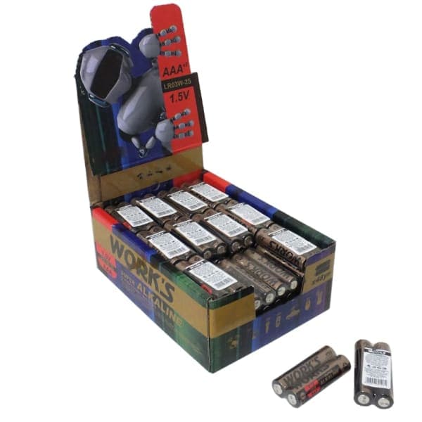 Батарейки Work s Alkaline LR03W-2S AAA 2шт - зображення 1