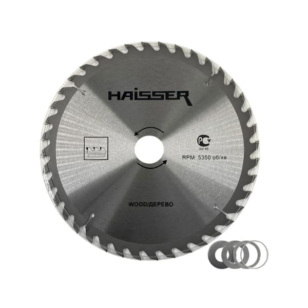Haisser Диск пильний по дереву 230х30 40 зуб - зображення 1