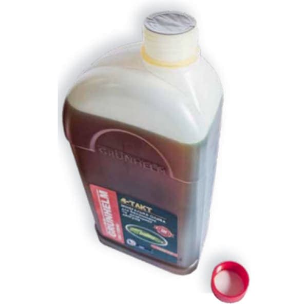 Олива для 4-тактних двигунів мінеральна 4-TAKT SEMISYNT SAE 15W40 1л Grunhelm - зображення 1