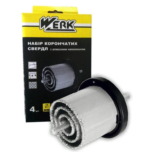 WERK Набір свердел 4 шт - зображення 1