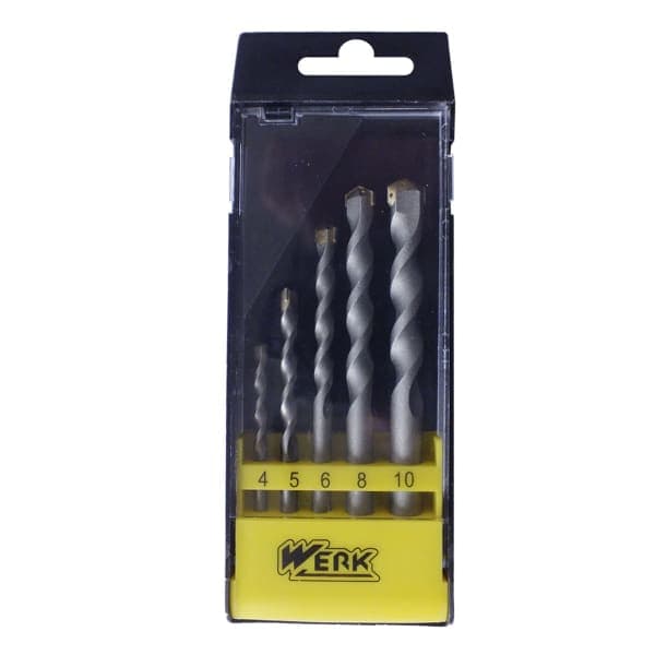 WERK Набір свердел по бетону 5 шт - зображення 1
