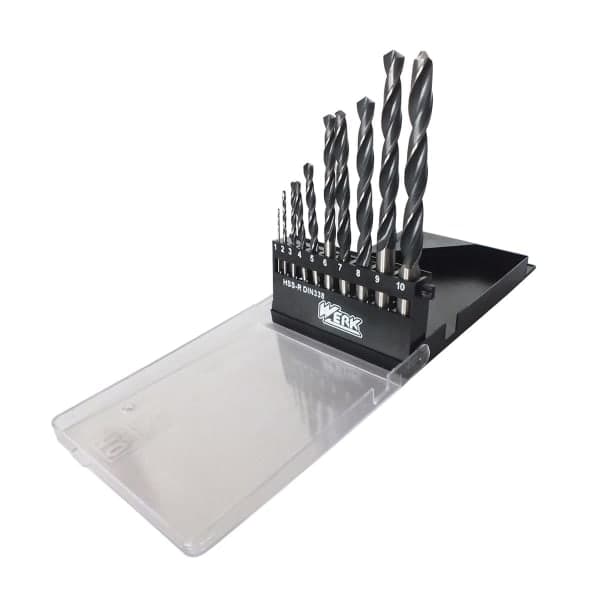 WERK Набір свердел по металу 10 шт - зображення 1