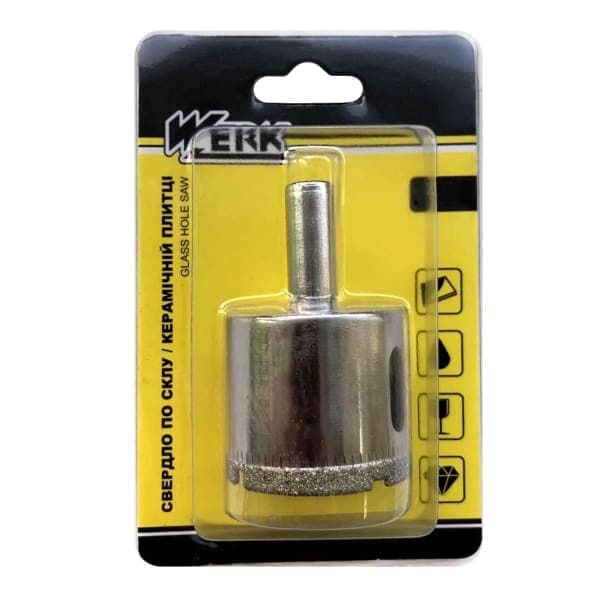 Алмазна коронка по кераміці і склу 20 мм Werk - зображення 1