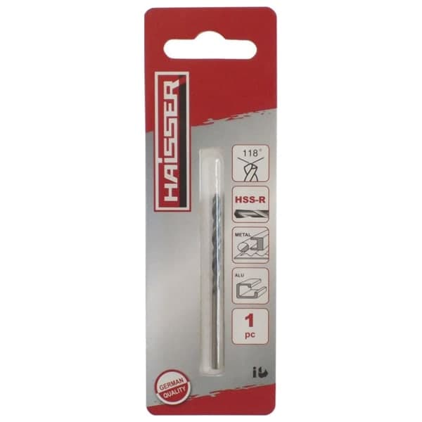 Свердло по металу Cobalt HSS-R 3.2х36х65 мм DIN 338 Haisser - зображення 1