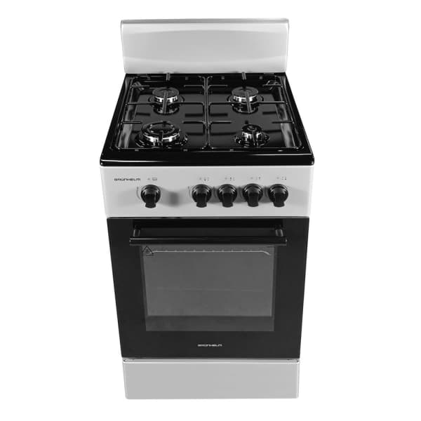 Плита газова Grunhelm G4F6600GB сіра - зображення 1