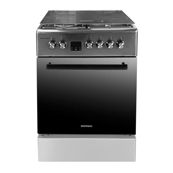 Плита газоелектрична Grunhelm FD66234I Нержавійка - зображення 1