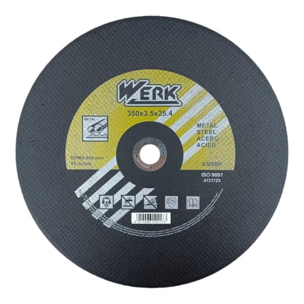Круг відрізний Werk 350х3.5х25.4 мм - зображення 1